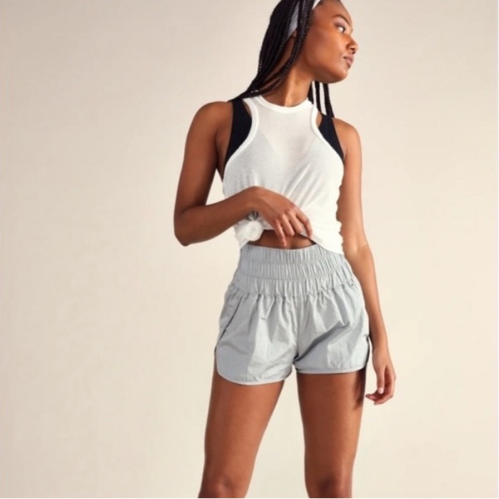 Free People movement the way home shorts Gray Athletic Shorts women’s size large